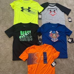 Boys size 7 Under Armour